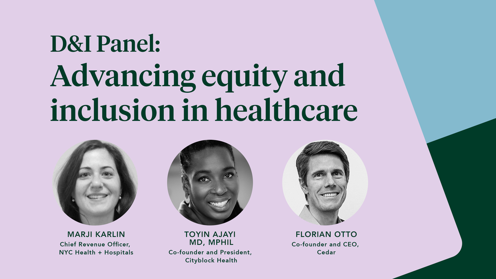 D&I Panel: Advancing Equity and Inclusion in Healthcare