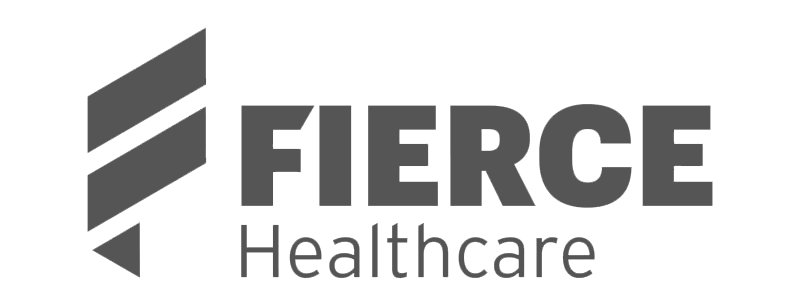 Fierce Healthcare logo in black and white