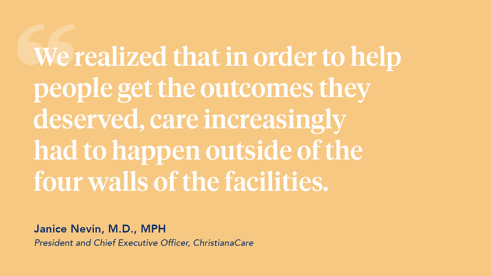 Beyond Four Walls: ChristianaCare CEO Dr. Janice Nevin on Creating a Virtual-First, Patient-Centric Care Model