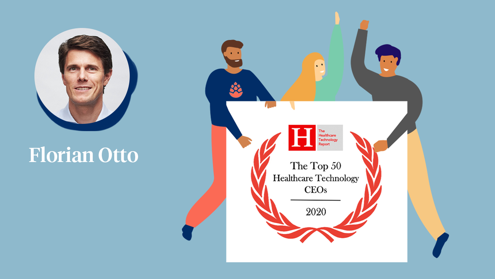 Cedar CEO Florian Otto named a Top 50 Healthcare Technology CEO 2020