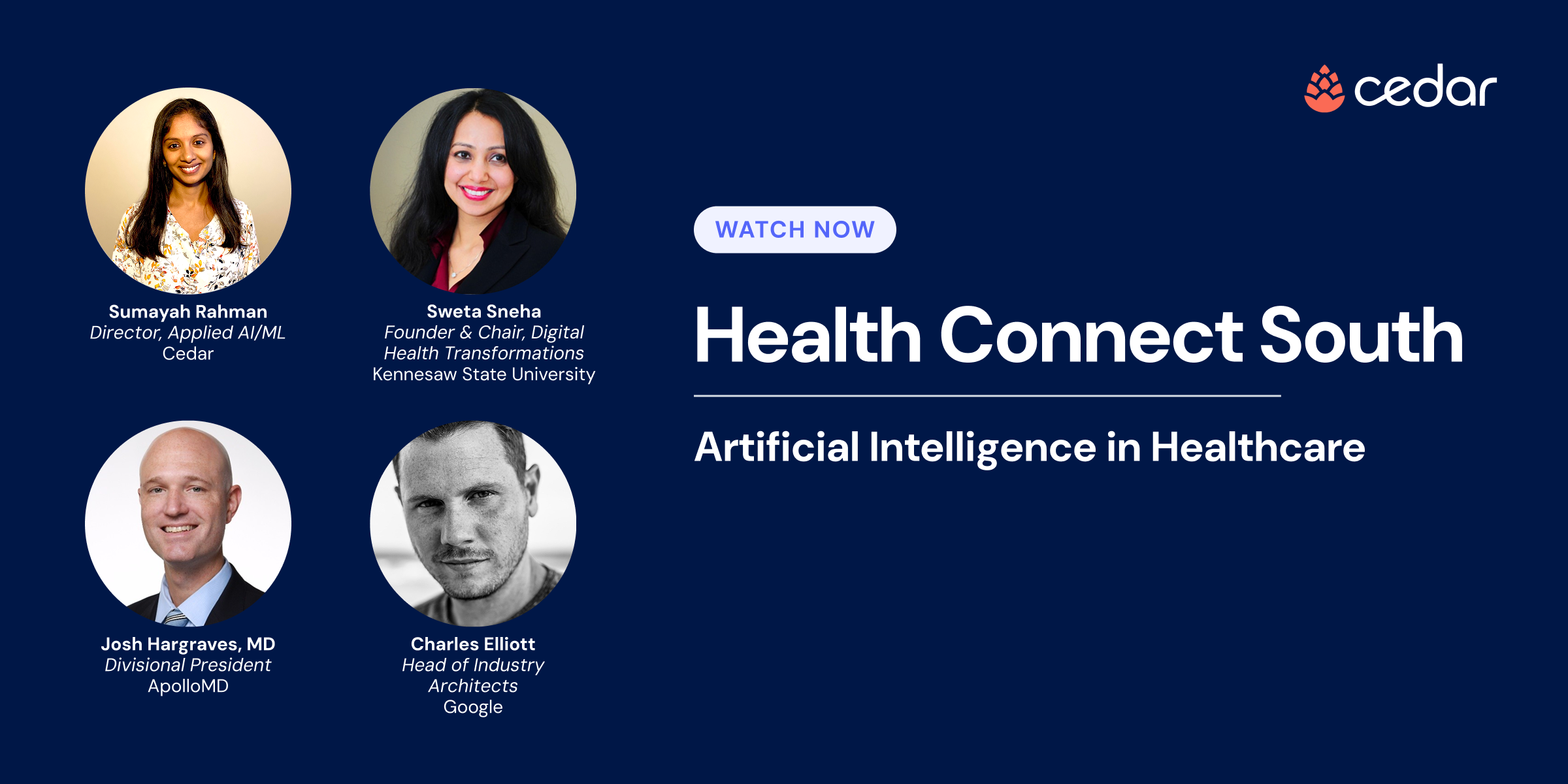 Health Connect South: Artificial Intelligence in Healthcare